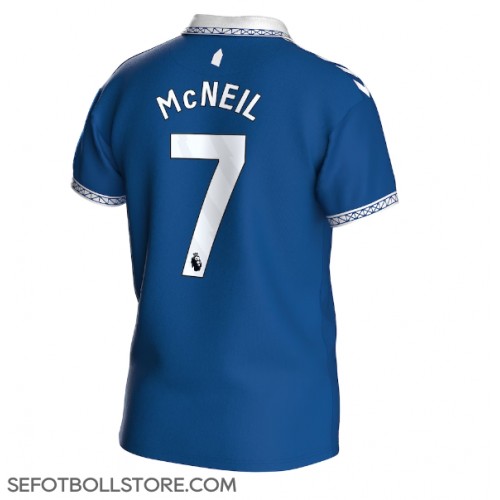Everton Dwight McNeil #7 Replika Hemmatröja 2023-24 Kortärmad
